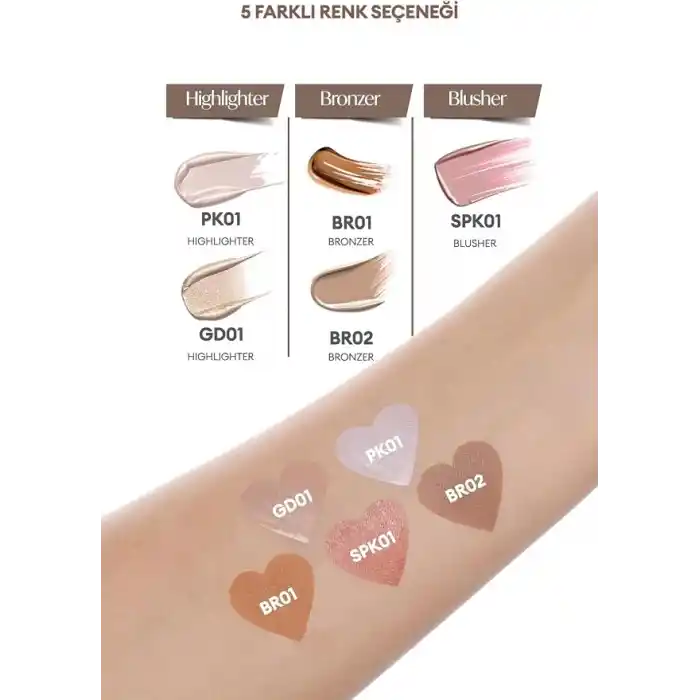 MISSHA Şampanya Tonlu Likit Aydınlatıcı –Parlak Görünüm Sunan Apieu Juicy Pang Highlighter Champaigne(GD01)