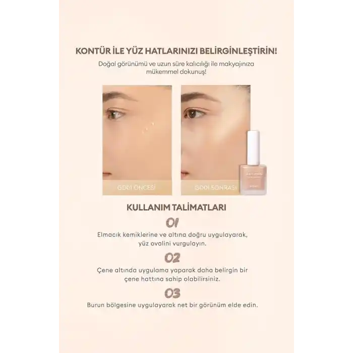 MISSHA Şampanya Tonlu Likit Aydınlatıcı –Parlak Görünüm Sunan Apieu Juicy Pang Highlighter Champaigne(GD01)