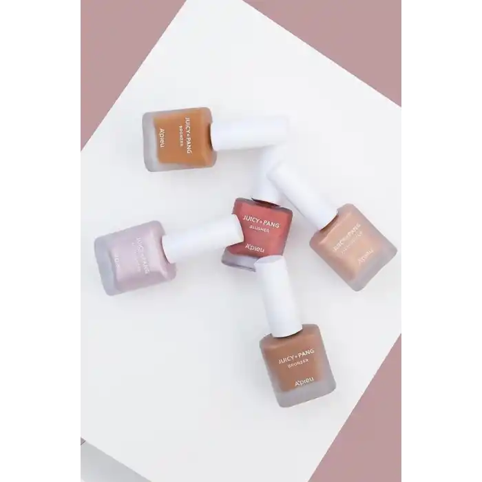 MISSHA Şampanya Tonlu Likit Aydınlatıcı –Parlak Görünüm Sunan Apieu Juicy Pang Highlighter Champaigne(GD01)