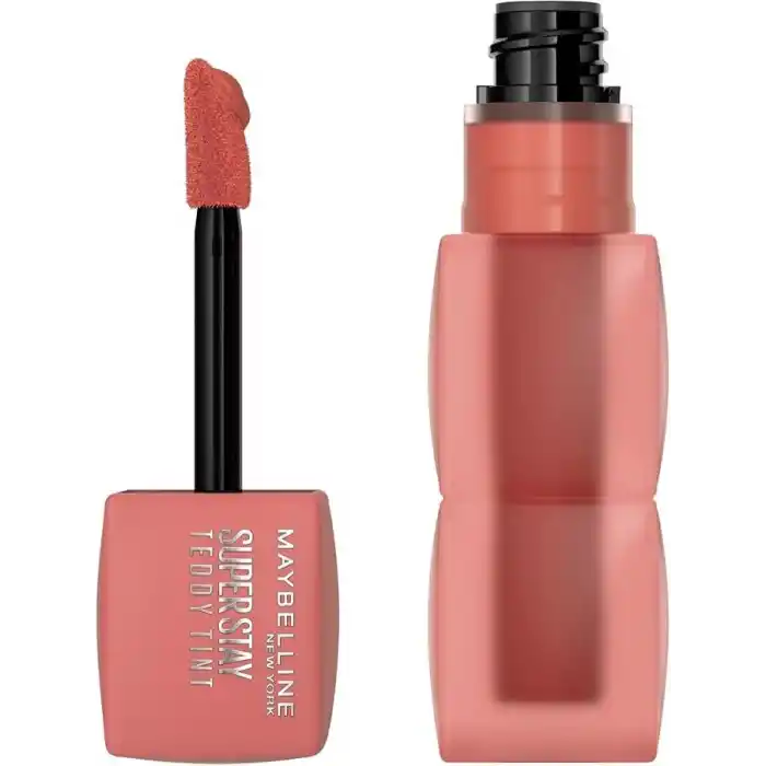 Maybelline New York Super Stay Teddy Tint Uzun Süre Kalıcı Likit Mat Tint 15 Skinny Dip