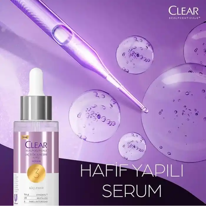 Clear Scalpceuticals Saç Bakım Serumu Saç Dökülmesine Karşı 45 ml