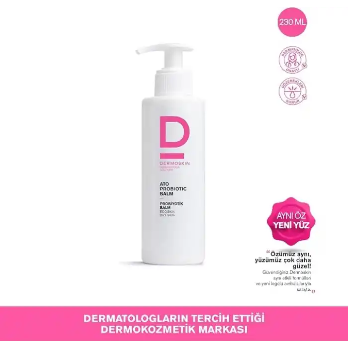 Dermoskin Ato Probiyotik Balm 200 Ml 1 Paket (1 X 230 Ml)