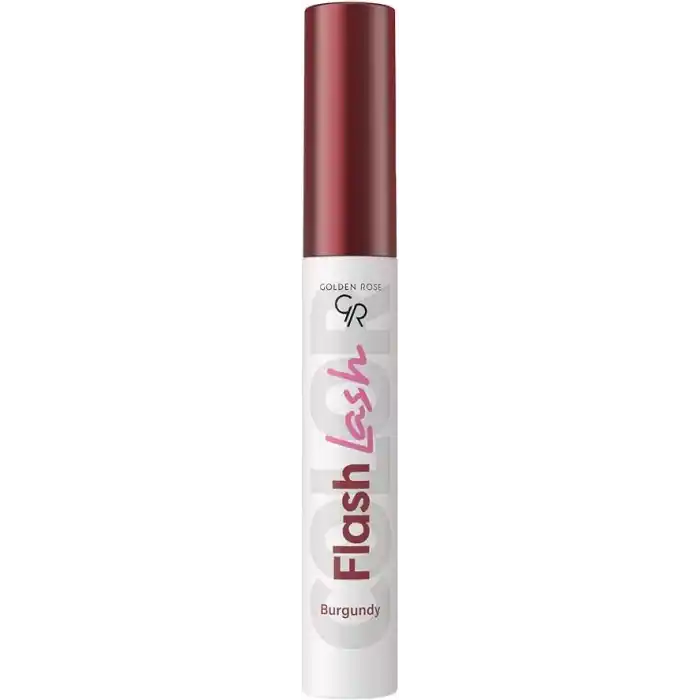 Golden Rose Flash Lash Colored Mascara No: 10 Burgundy - Renkli Maskara