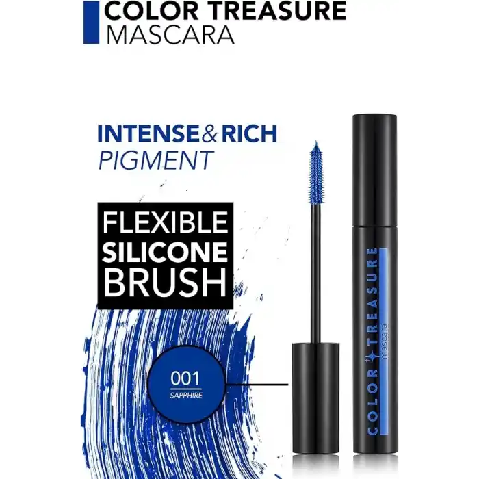 Flormar Color Treasure Saphier Lacivert Mascara