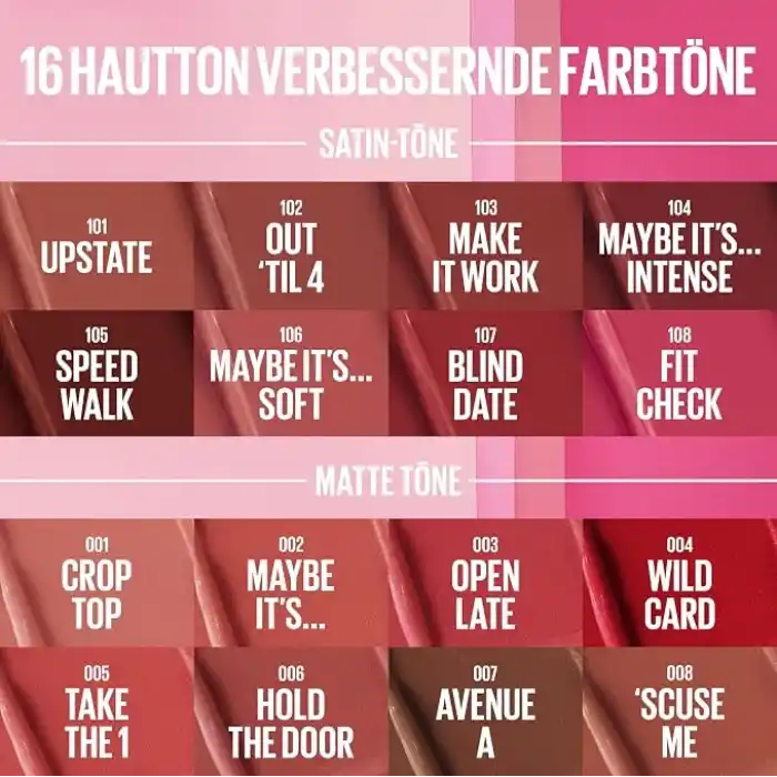 Maybelline New York Serum Etkili Hyalüronik Asit ve Besleyici Yağ İçeren Ruj - 106 Maybe Its Soft