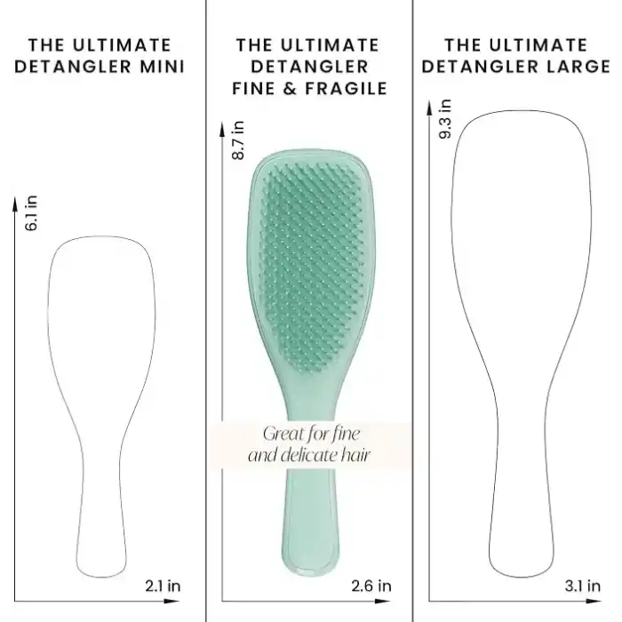 Tangle Teezer The Ultimate Detangler Fine & Fragile Cinnamon-Hassas İnce Saç Fırçası-Tarak