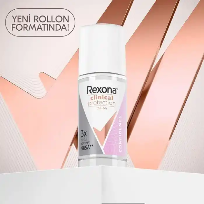 Rexona Clinical Protection Confidence Roll-On Deodorant 45 Ml