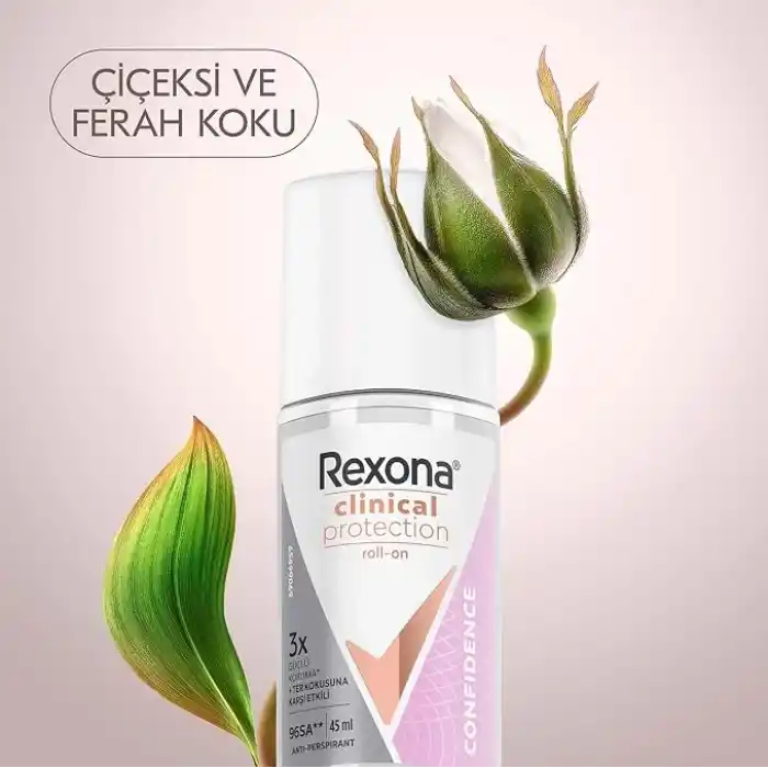 Rexona Clinical Protection Confidence Roll-On Deodorant 45 Ml