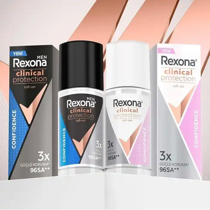 Rexona Clinical Protection Confidence Roll-On Deodorant 45 Ml