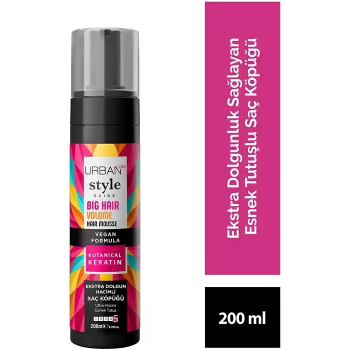 Urban Care Style Guide Ekstra Dolgunlaştırıcı Hacim Köpüğü- Esnek Tutuş Ultra Hacim-100ml