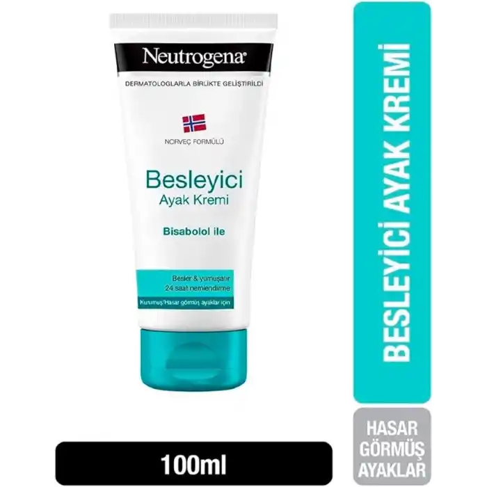 Neutrogena Norveç Formüllü Besleyici Ayak Kremi, 100 ml