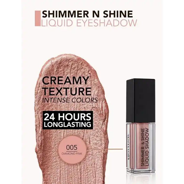 Shimmer & Shine Yoğun Işıltılı Likit Metalik Göz Farı