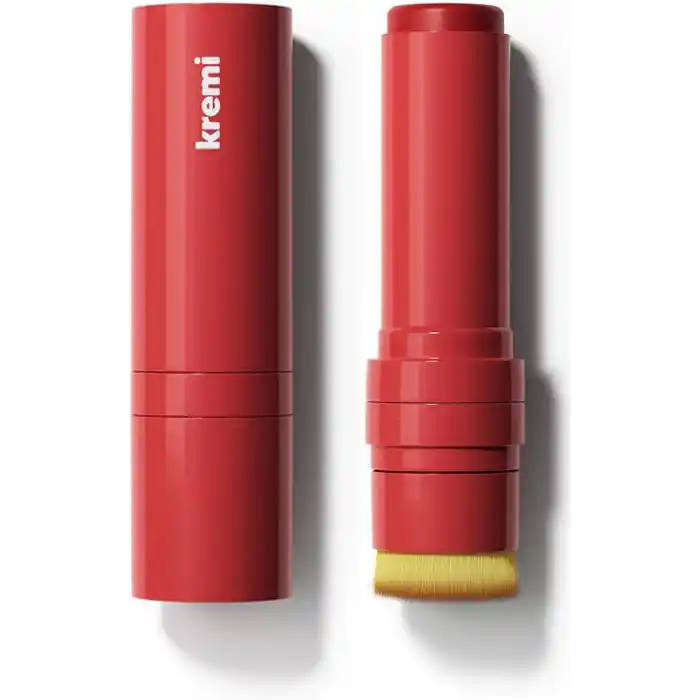 Kremi KISSN BLUSH · Allık, Ruj, Göz Farı · Nemlendirici 3in1 · Ceramide Skualen Vitamin E (Poppy)