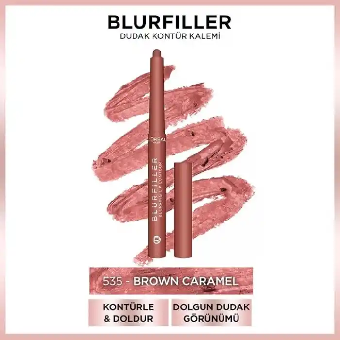 LOreal Cosmetics Paris Blurfiller Dudak Kalemi 535