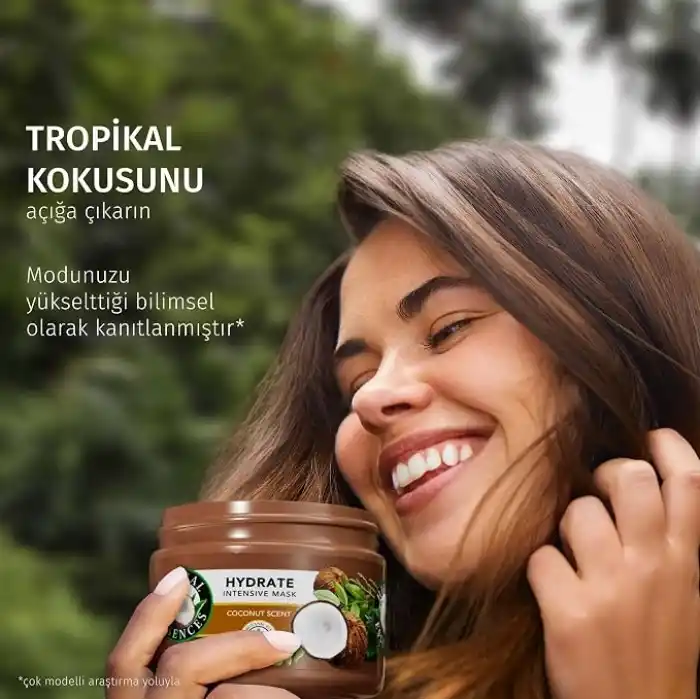 Herbal Essences Nemlendirici Hindistan Cevizi Kokulu Saç Bakım Maskesi 300ml