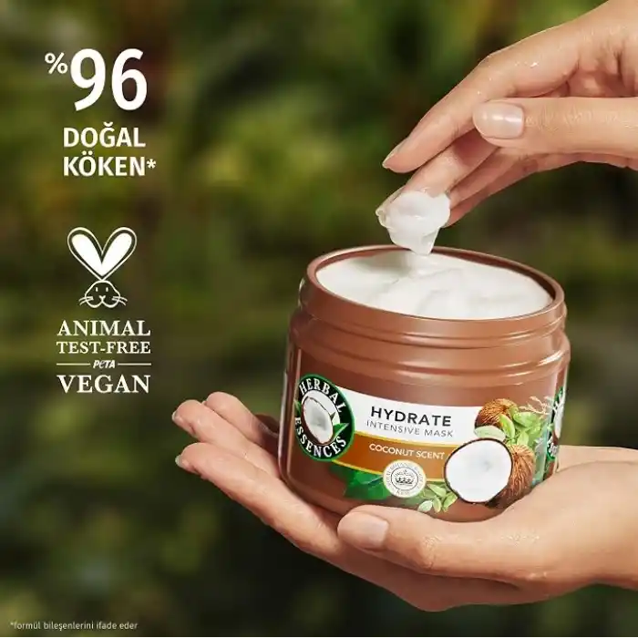 Herbal Essences Nemlendirici Hindistan Cevizi Kokulu Saç Bakım Maskesi 300ml