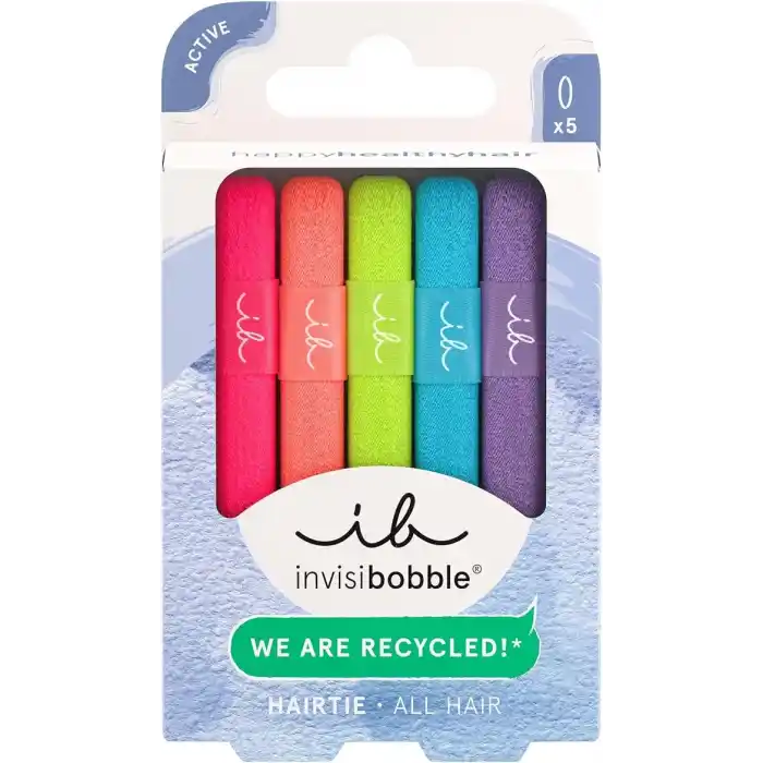Invisibobble Hair Tie Neon Glow 5 Adet Saç Lastiği