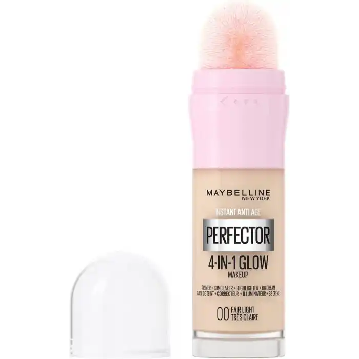 MAYBELLINE Instant Perfector Glow 4 Etki 1 Arada Fondöten- 00 Fair Light
