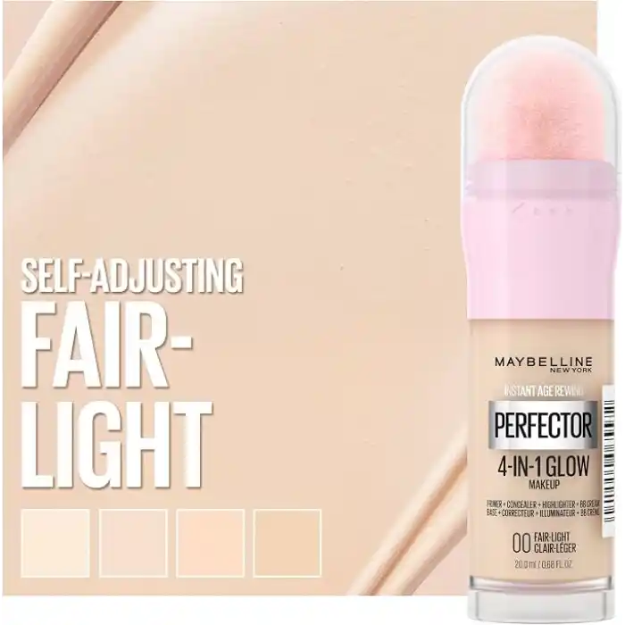 MAYBELLINE Instant Perfector Glow 4 Etki 1 Arada Fondöten- 00 Fair Light