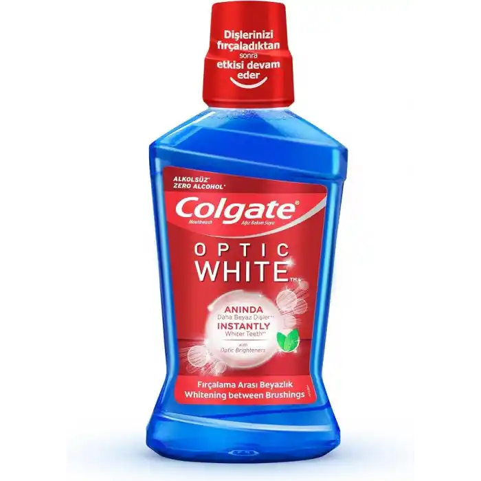 Colgate Optic White Beyazlatıcı Ağız Bakım Suyu 500 ml