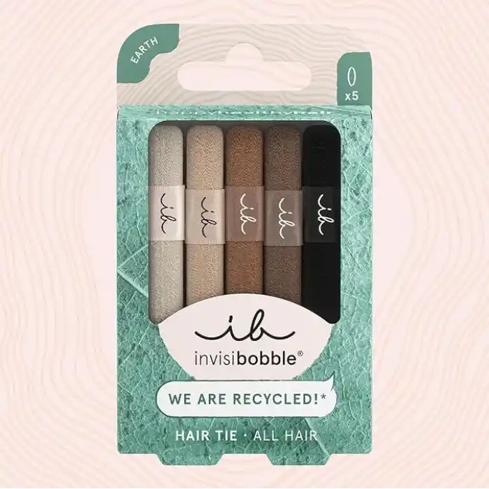 Invisibobble Hair Tie Mocha 5 Adet Saç Lastiği
