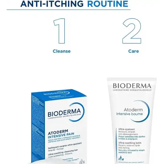 Bioderma Atoderm Intensive Bar Çok Kuru Atopi Eğilimli Cilt Nemlendirici Temizleyici Niasinamid, Shea Yağı