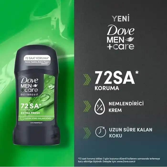 Dove Men Care Extra Fresh Stick 50 Mililitre