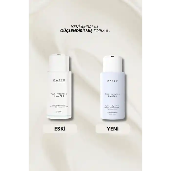 Deep Hydrating Nem Şampuanı 350 ml | Kuru & İnce Telli Saçlar