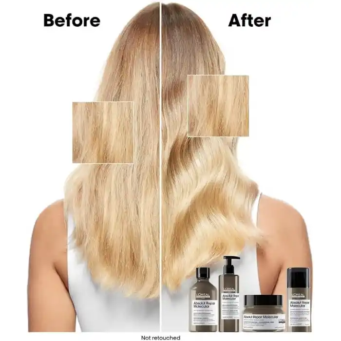 LOréal Professionnel Paris Absolut Repair Molecular Tüm Yıpranmış Saçlar İçin Yoğun Onarıcı Maske 250 ml