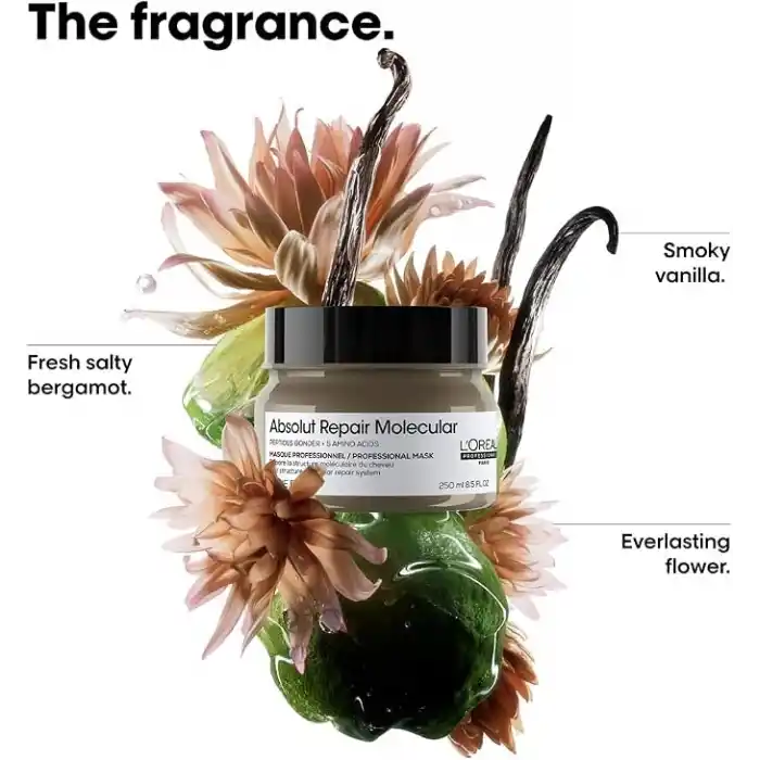 LOréal Professionnel Paris Absolut Repair Molecular Tüm Yıpranmış Saçlar İçin Yoğun Onarıcı Maske 250 ml