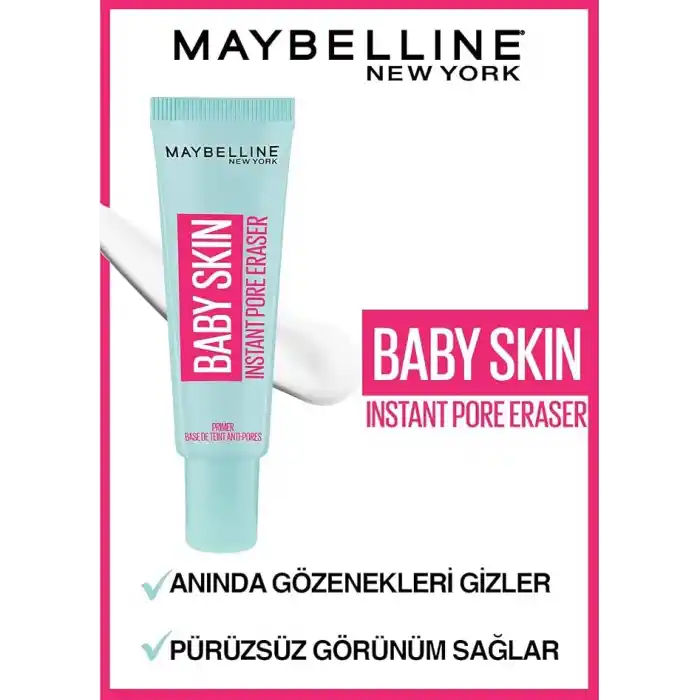 Maybelline New York Baby Skin Gözenek Gizleyici Makyaj Bazı (22 ml)