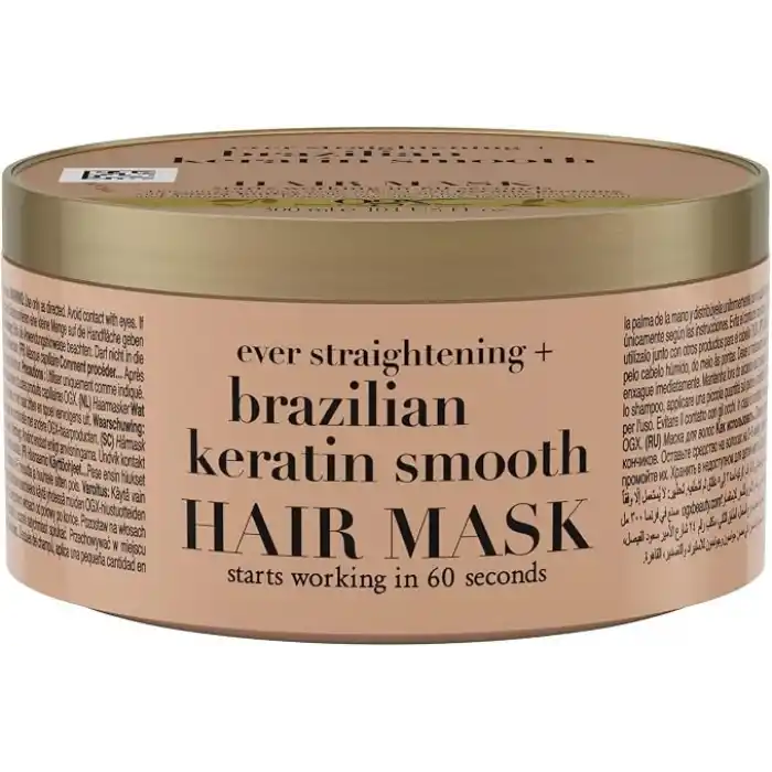 OGX Brazilian Keratin Smooth Saç Maskesi 300 ml