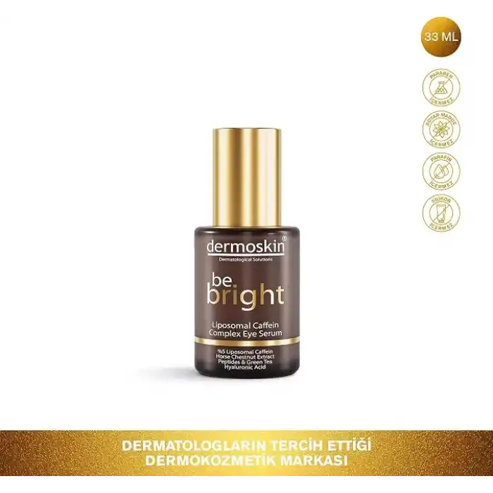 Dermoskin Be Bright%15 Liposomal Caffein Complex Eye Serum
