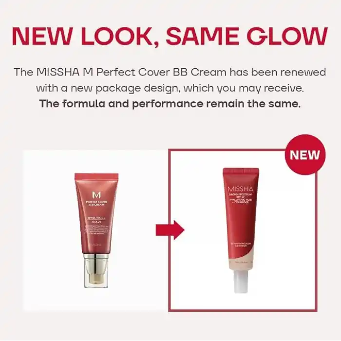 MISSHA Yoğun Kapatıcılık Sunan Nemlendirici BB Krem 50ml M Perfect Cover B.B Cream ExSPF42/PA+++ No: 21