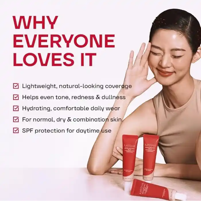 MISSHA Yoğun Kapatıcılık Sunan Nemlendirici BB Krem 50ml M Perfect Cover B.B Cream ExSPF42/PA+++ No: 21