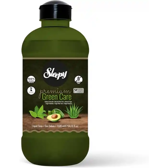 Sleepy Sıvı Sabun Premium Green Care 1500 Ml