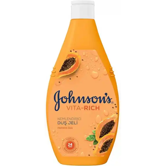 Johnson & Johnson Vita-Rich Papaya Özlü Nemlendirici Duş Jeli 400 ml