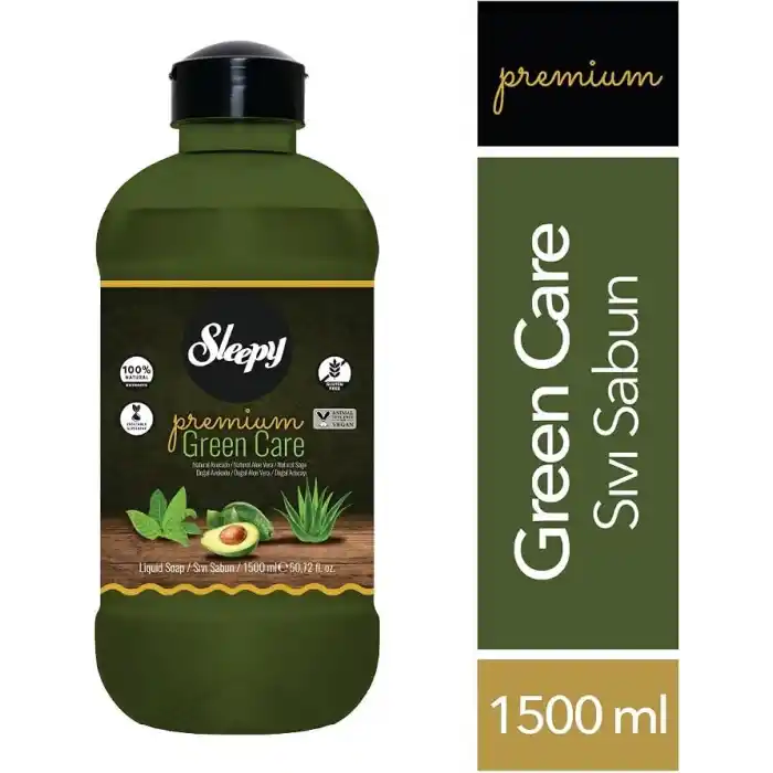 Sleepy Sıvı Sabun Premium Green Care 1500 Ml