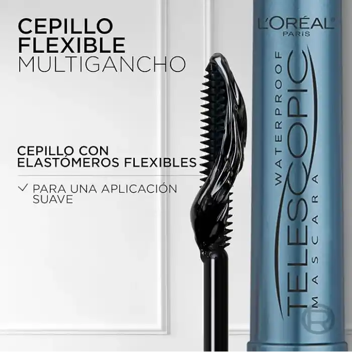 LOREAL PARIS Telescopic Suya Dayanıklı Maskara - Siyah