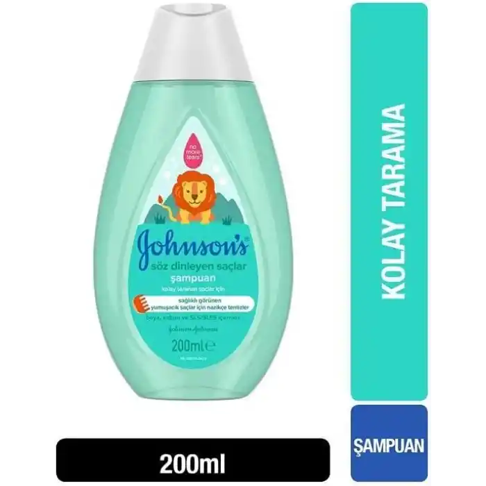 Johnsons Baby Söz Dinleyen Saçlar Serisi Kremli Şampuan, 200 ml