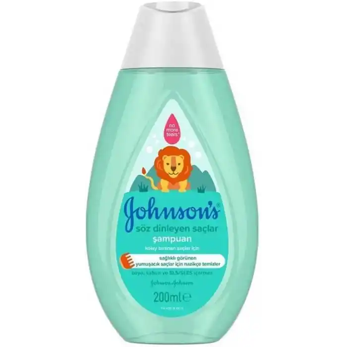 Johnsons Baby Söz Dinleyen Saçlar Serisi Kremli Şampuan, 200 ml