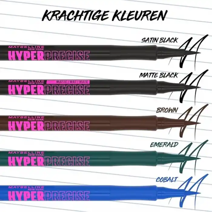 Maybelline New York Hyper Precise All Day Eyeliner - 710 Forest Brown (Kahverengi)