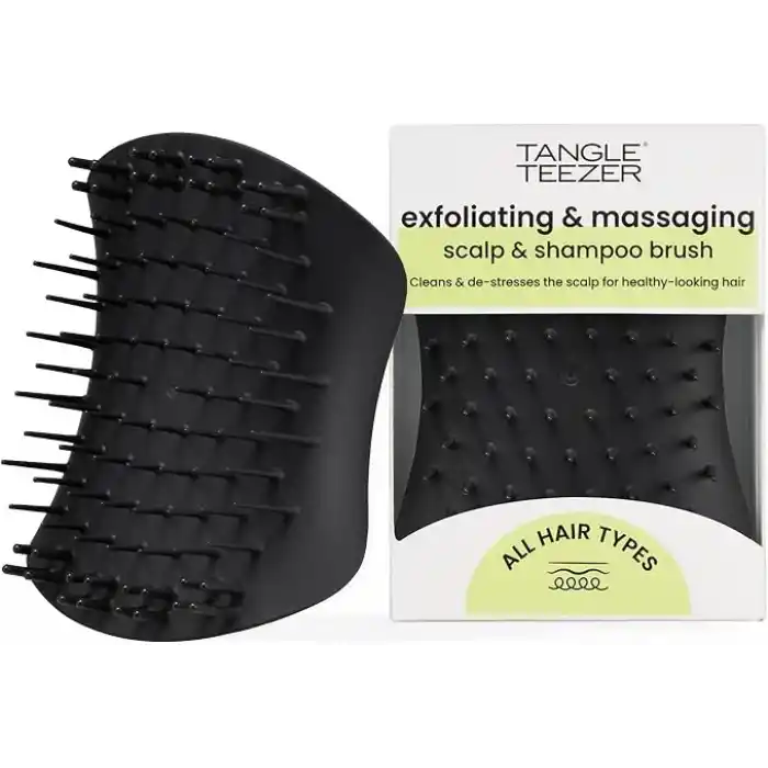 Tangle Teezer Scalp Brush Black Masaj & Saç Fırçası-Tarak Islak Kullanım