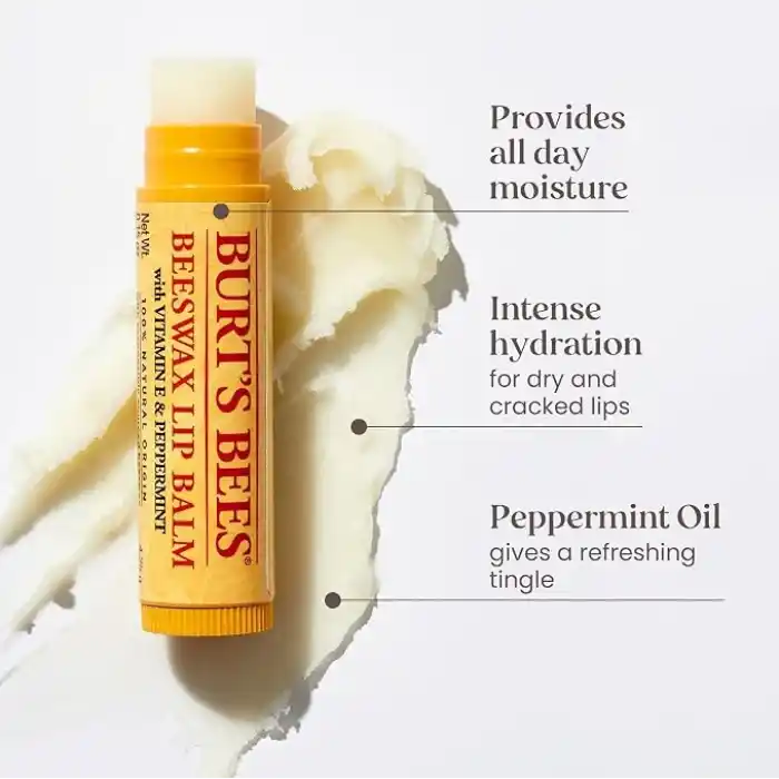 Burts Bees 2li Lip Balm Set (Beeswax + Vanilya)