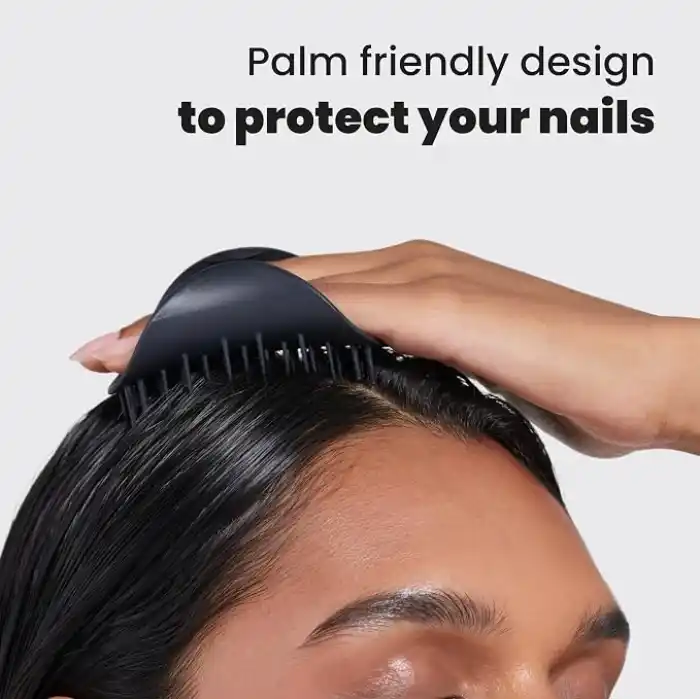 Tangle Teezer Scalp Brush Black Masaj & Saç Fırçası-Tarak Islak Kullanım