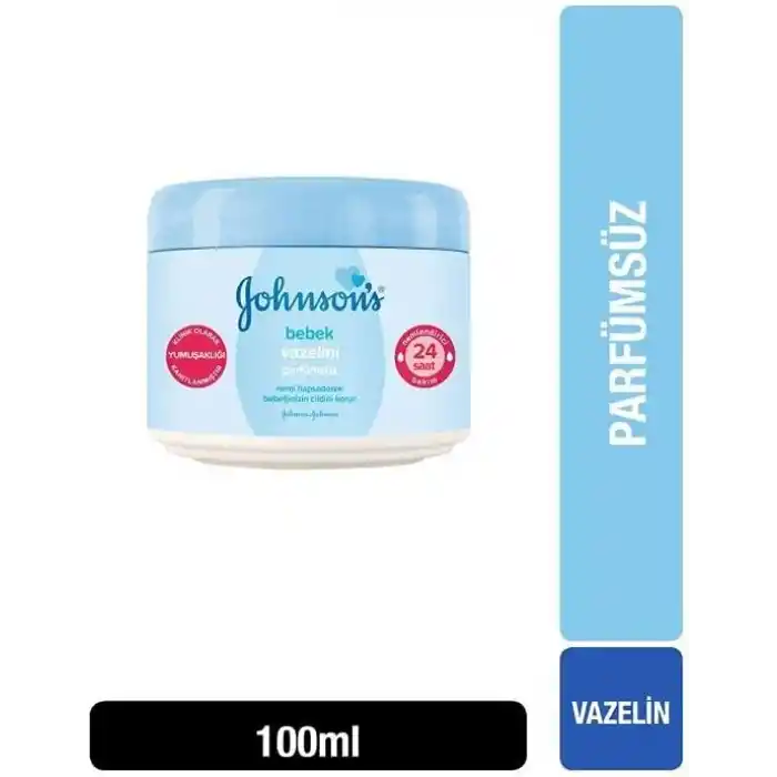 Johnsons Baby Parfümsüz Bebek Vazelini (1 x 100 mL)