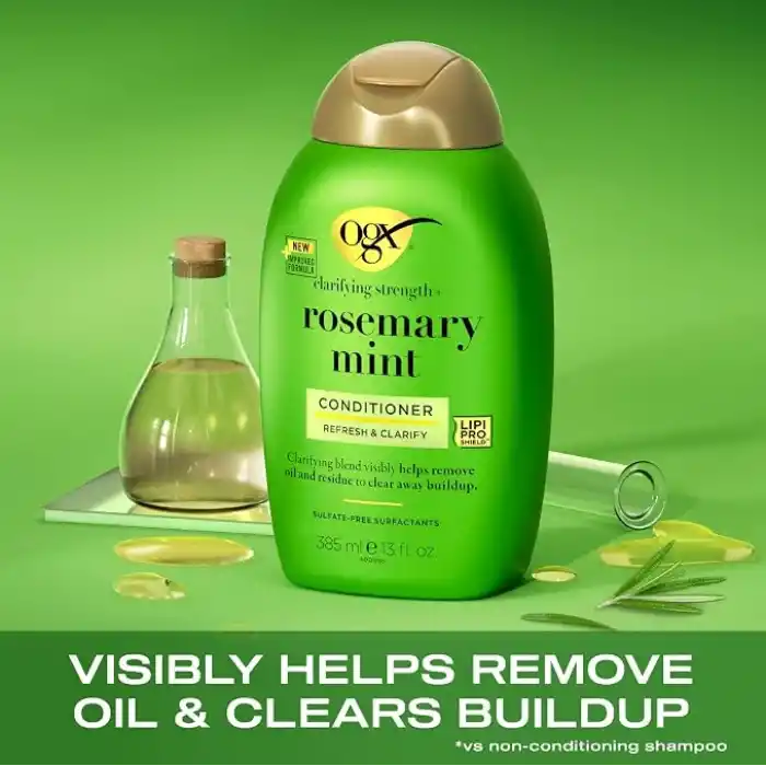 OGX Refreshing Scalp Rosemary Mint Arındırıcı Saç Bakım Kremi 385 ml