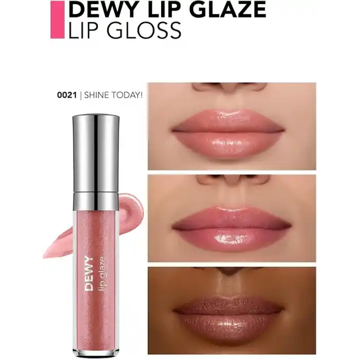 Flormar Besleyici Dudak Parlatıcısı - Dewy Lip Glaze - 021 Shine Today-8682536069380