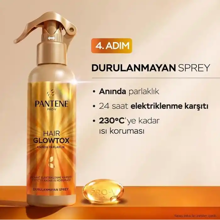 Pantene Glowtox Saç Bakım Spreyi 200 ml