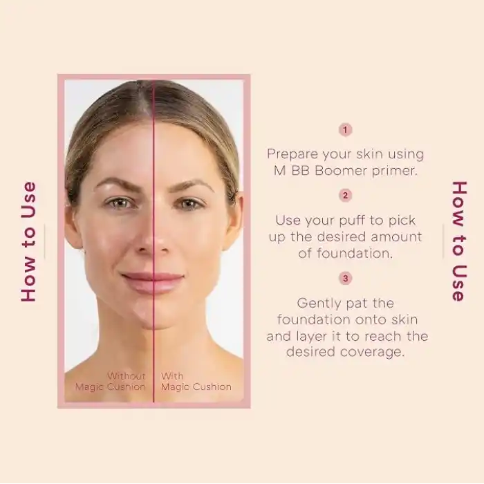 MISSHA Aydınlık Görünüm Sunan SPF50+ PA+++ Cushion Fondöten 15g Magic Cushion Moist Up no.23